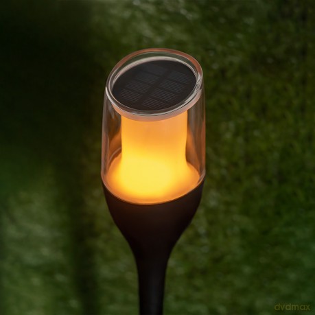 Forever Light Lampa solarna LED SUNARI FLS-230 Pochodnia czarna