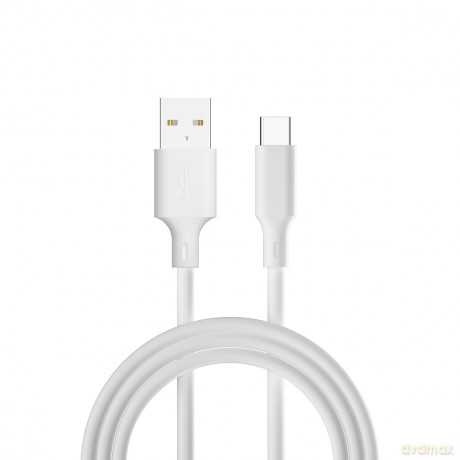 Forever recycling kabel USB-A - USB-C 1,5m 3A KR60-AC-00 biały