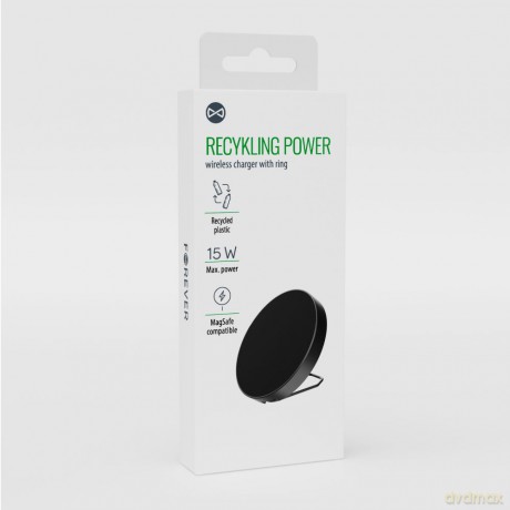 Forever recycling ładowarka indukcyjna z ringiem kompatybilna z MagSafe RLIR129-MS