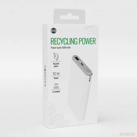 Forever recycling power bank 5000 mAh RPB-05-18,5