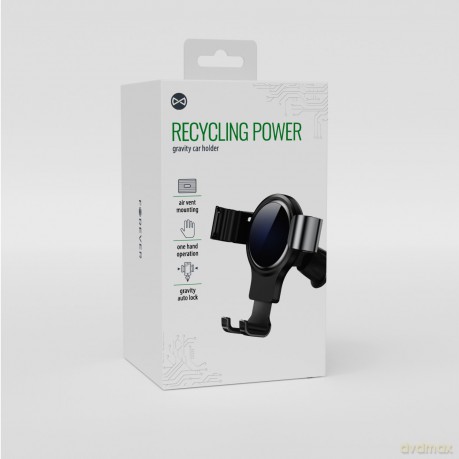 Forever recycling uchwyt samochodowy grawitacyjny do kratki RUS35-G-K