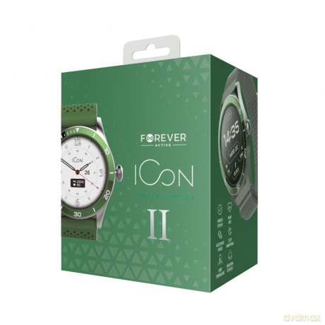 Forever Smartwatch AMOLED ICON II AW-110 zielony