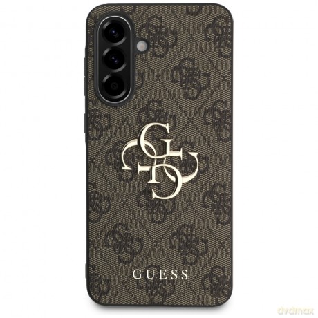Guess Nakładka HC 4G PU Big Logo do Samsung Galaxy A36 Brązowa