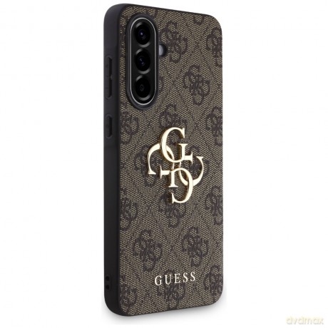 Guess Nakładka HC 4G PU Big Logo do Samsung Galaxy A36 Brązowa