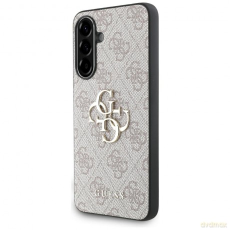 Guess Nakładka HC 4G PU Big Logo do Samsung Galaxy A56 Różowa