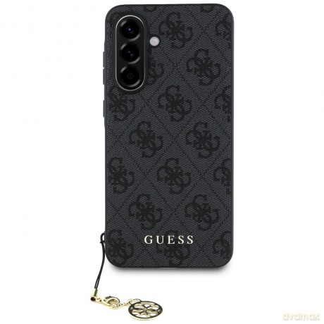 Guess Nakładka HC PU 4G Charm do Samsung Galaxy A56 Czarna
