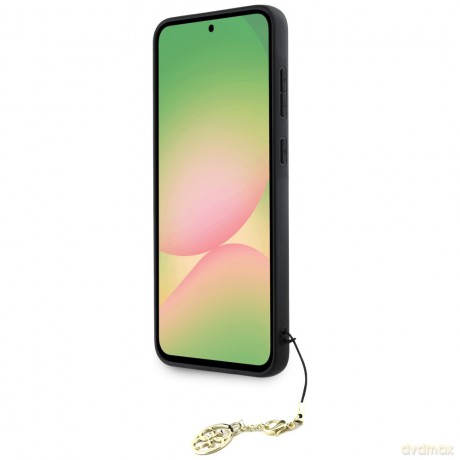 Guess Nakładka HC PU 4G Charm do Samsung Galaxy A56 Czarna