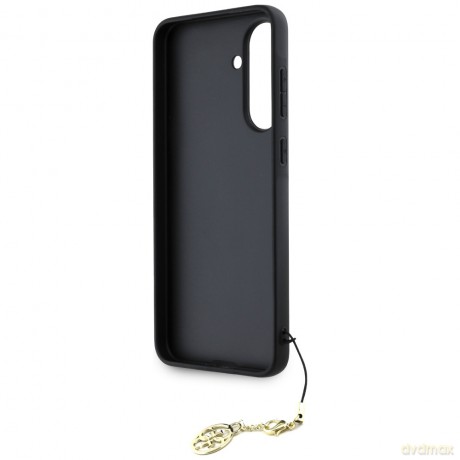Guess Nakładka HC PU 4G Charm do Samsung Galaxy A56 Czarna