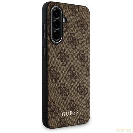 Guess Nakładka HC PU 4G Classic do Samsung Galaxy A36 Brązowa