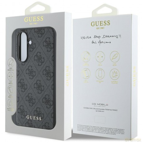 Guess Nakładka HC PU 4G Classic do Samsung Galaxy A36 Czarna