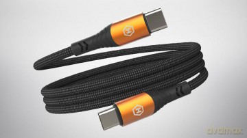 Hammer Kabel USB-C do USB-C 5A 100W 1m czarny