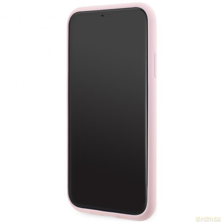 Karl Lagerfeld Nakładka HC MagSafe Silicone KC Body Ring do iPhone 11 Różowa