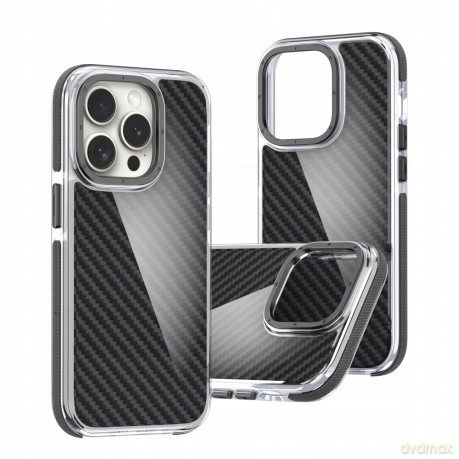 Nakładka Acrylic Carbon do iPhone 16 Pro 6,3"; czarna