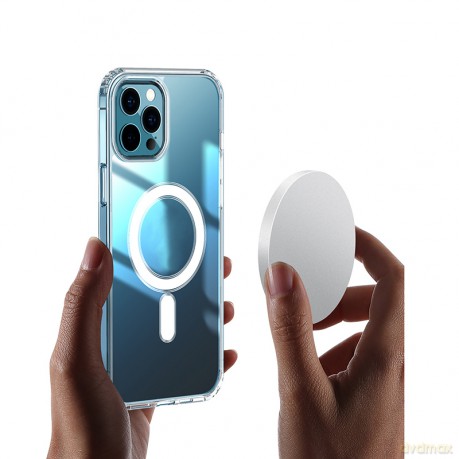 Nakładka Anti Shock 1,5 mm Mag do Samsung Galaxy S25 transparentna