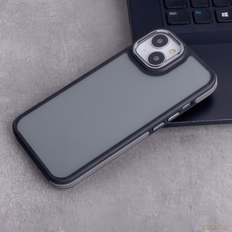 Nakładka Crystal Black do Samsung Galaxy M15 5G szara