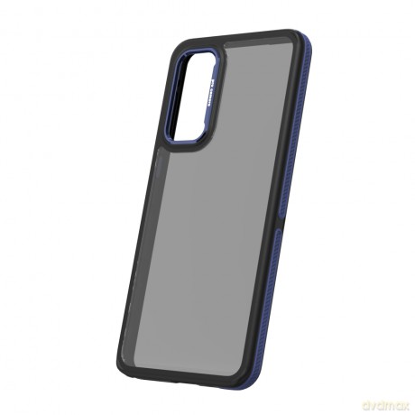 Nakładka Crystal Black do Samsung Galaxy M55 5G niebieska