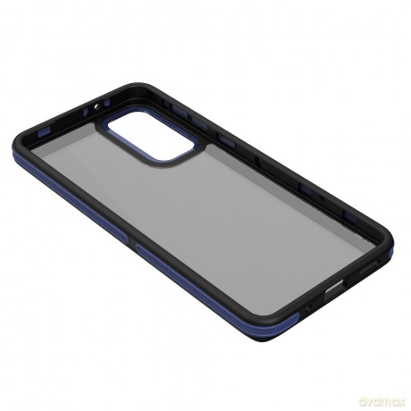 Nakładka Crystal Black do Samsung Galaxy M55 5G niebieska