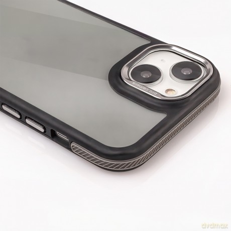 Nakładka Crystal Black do Samsung Galaxy M55 5G szara