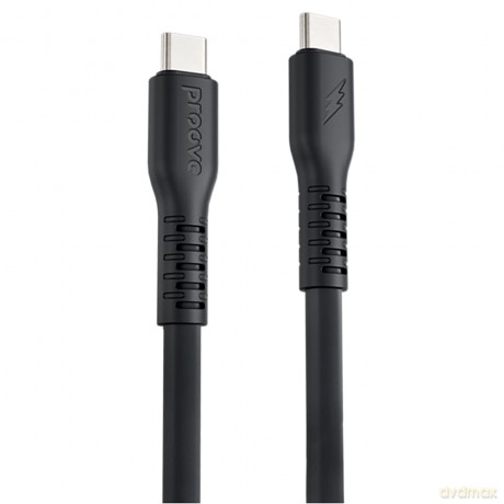Proove kabel Eter-l USB-C - USB-C 2m 3A czarny