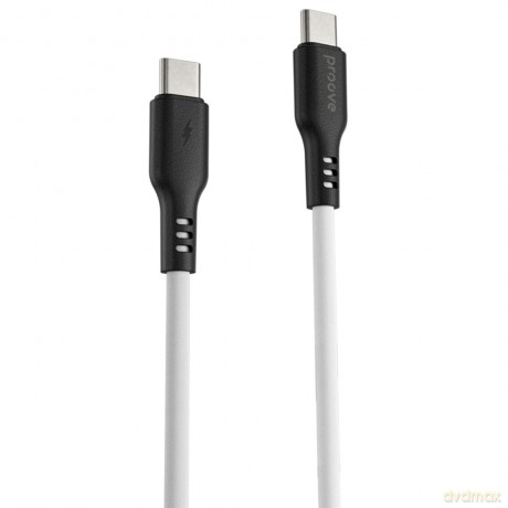 Proove kabel Rebirth USB-C - USB-C 1m 60W biały
