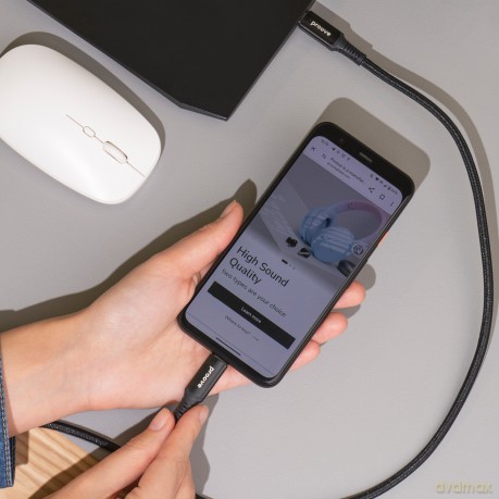 Proove kabel Speed Line USB-C - USB-C 1m 240W czarny