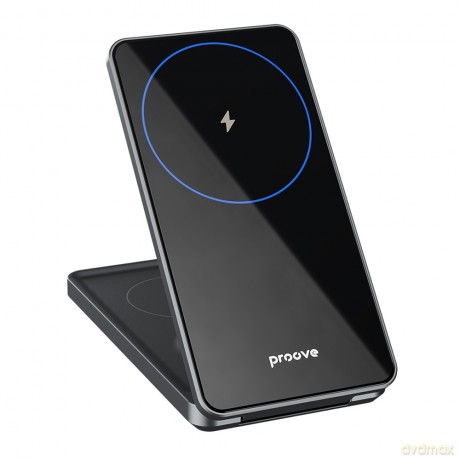 Proove ładowarka bezprzewodowa Metal Edge 3 w 1 szara