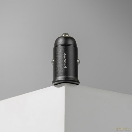 Proove ładowarka samochodowa Tiny Power Pro 65W USB-C + USB-A czarna