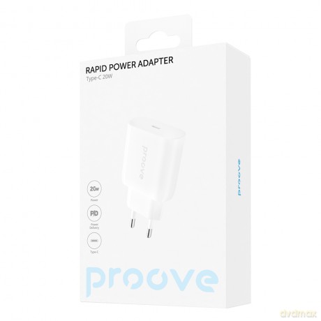 Proove ładowarka sieciowa Rapid 20W biała