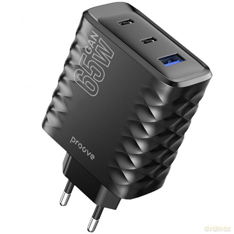 Proove ładowarka sieciowa Speed Surge Gan 65W czarna