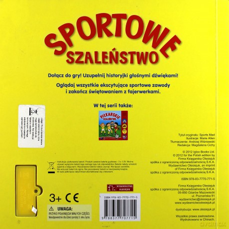 Sportowe szaleństwo [KSIĄŻKA]