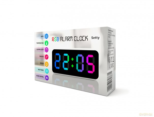 Setty Budzik RGB