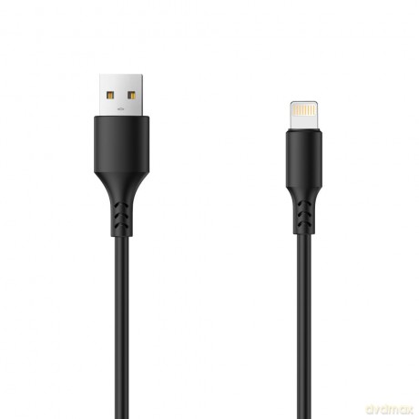 Setty kabel USB - Lightning 1,0 m 2A czarny NEW