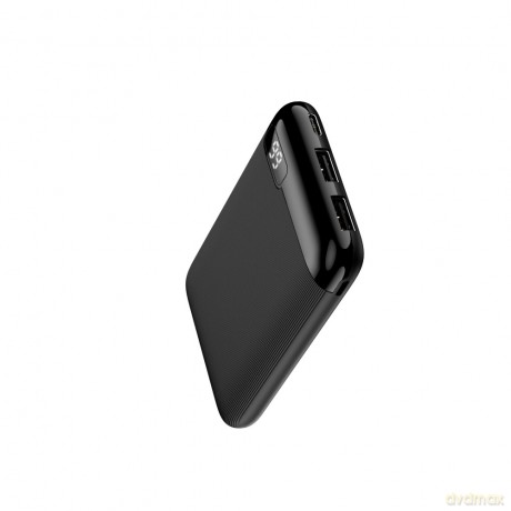 Setty power bank 5000 mAh SPBL-05 czarny LCD