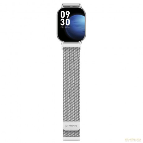 Smartwatch Proove Elysium srebrny błyszczący