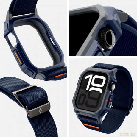 Spigen Nakładka Lite Fit ";Pro"; do Apple Watch 10 (46mm) Granatowa