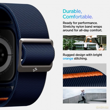 Spigen Nakładka Lite Fit ";Pro"; do Apple Watch 10 (46mm) Granatowa