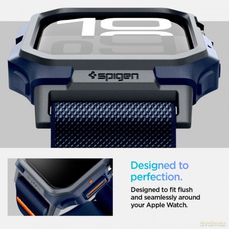 Spigen Nakładka Lite Fit ";Pro"; do Apple Watch 10 (46mm) Granatowa