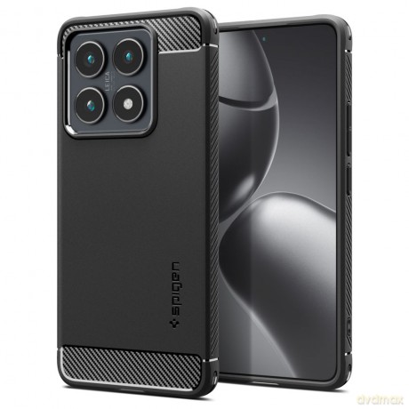 Spigen Nakładka Rugged Armor do Xiaomi 14T Pro Czarna Matowa