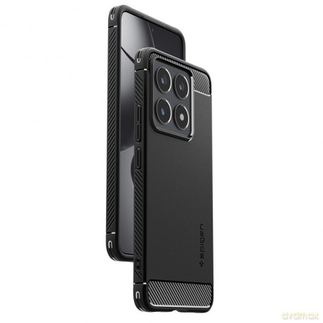 Spigen Nakładka Rugged Armor do Xiaomi 14T Pro Czarna Matowa