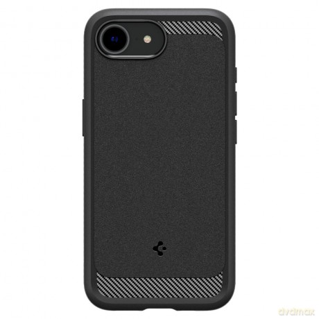 Spigen nakładka Rugged Armor Mag MagSafe do iPhone 16E Czarna Matowa