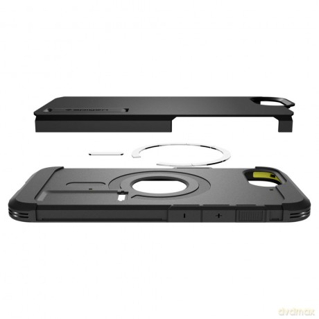 Spigen nakładka Tough Armor Mag MagSafe do iPhone 16E Czarna