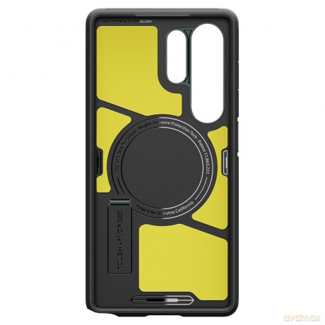 Spigen nakładka Tough Armor MagSafe do Samsung Galaxy S25 Ultra Zielona Otchłań