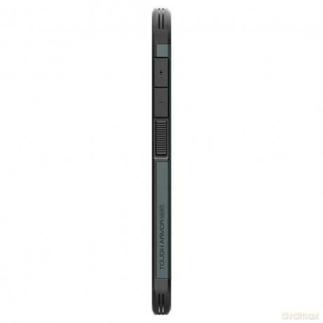 Spigen nakładka Tough Armor MagSafe do Samsung Galaxy S25 Zielona Otchłań