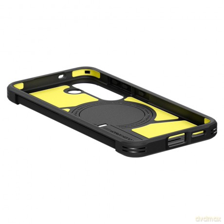 Spigen nakładka Tough Armor MagSafe do Samsung Galaxy S25 Zielona Otchłań