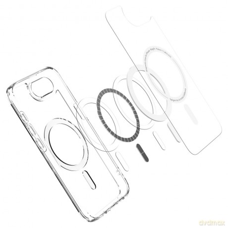 Spigen nakładka Ultra Hybrid Mag MagSafe do iPhone 16E Biała