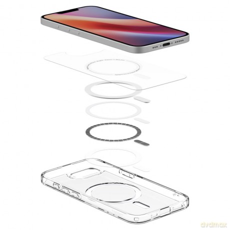 Spigen nakładka Ultra Hybrid Mag MagSafe do iPhone 16E Biała