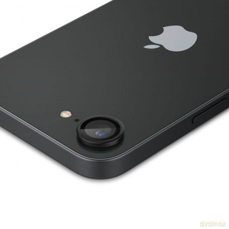Spigen osłona aparatu Optik Pro Glas.TR EZ Fit" Camera Protector 2-Pack do iPhone 16E Czarna"