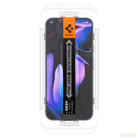 Spigen Szkło prywatyzujące Glas.tR ";EZ Fit"; 2-Pack do Google Pixel 9 Pro XL Prywatyzujące