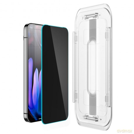 Spigen Szkło prywatyzujące Glas.tR ";EZ Fit"; 2-Pack do Google Pixel 9 Pro XL Prywatyzujące