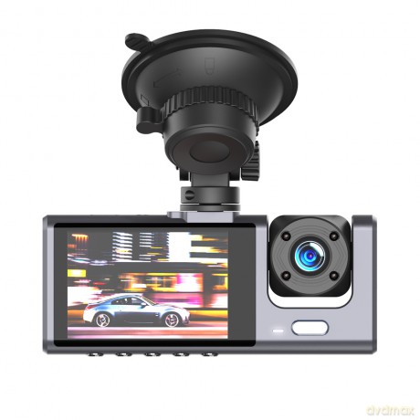 XO kamera samochodowa XJ03 wideorejestrator przód tył FullHD czarny